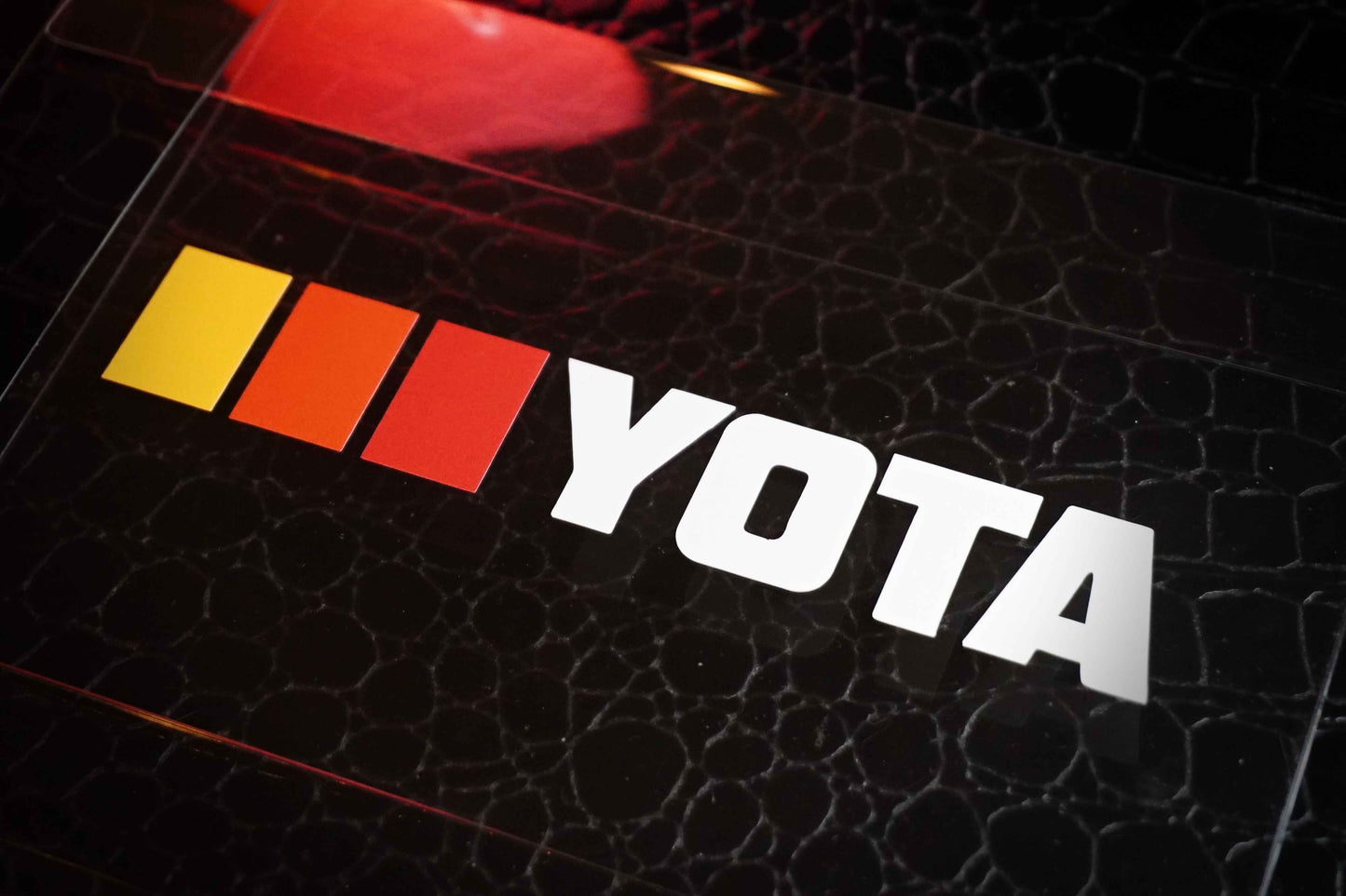 YOTA TRD Stripes Retro Vinyl Decal Sticker for Toyota