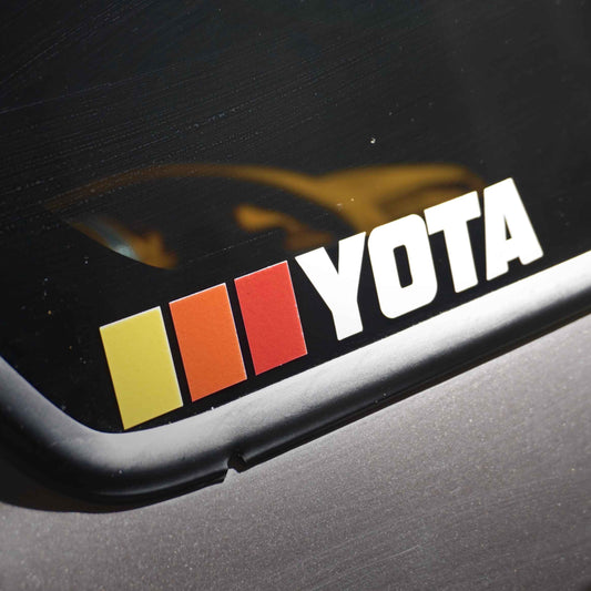 YOTA TRD Stripes Retro Vinyl Decal Sticker for Toyota