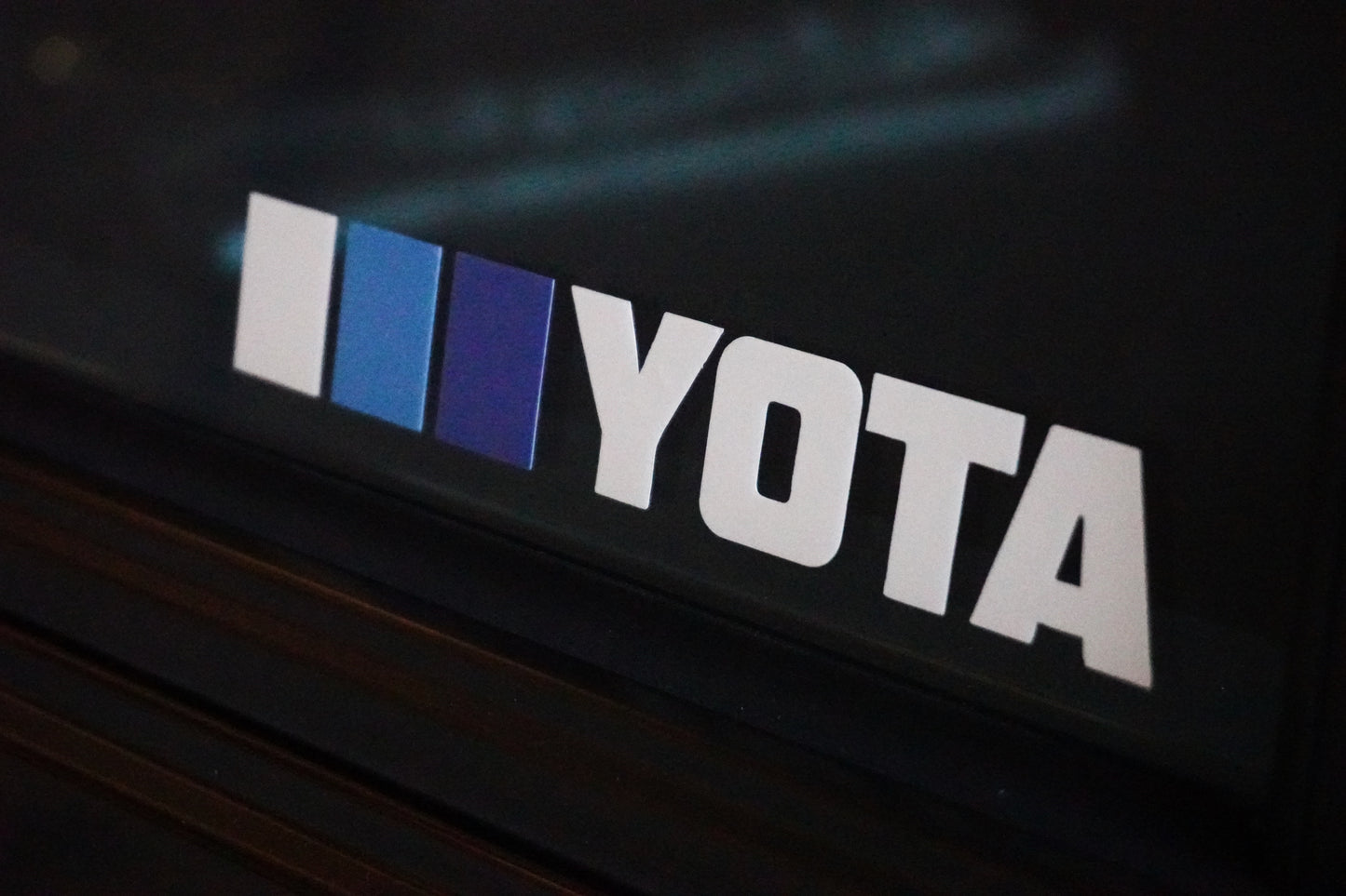 YOTA TRD Stripes Retro Vinyl Decal Sticker for Toyota