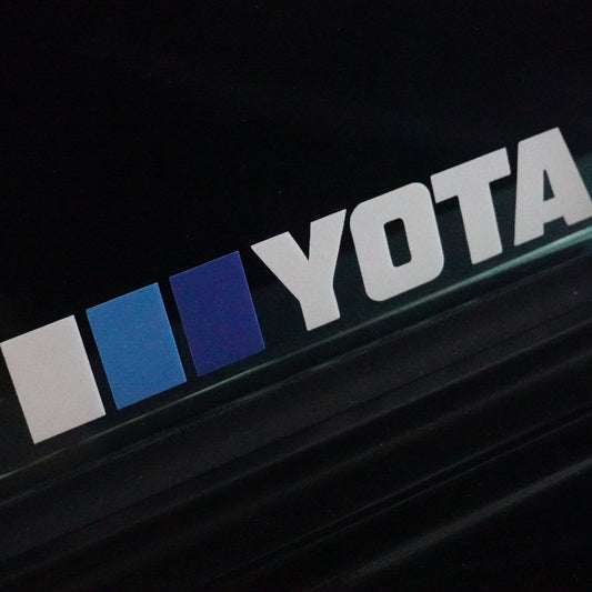 YOTA TRD Stripes Retro Vinyl Decal Sticker for Toyota