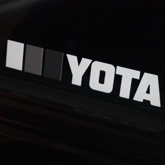 YOTA TRD Stripes Retro Vinyl Decal Sticker for Toyota