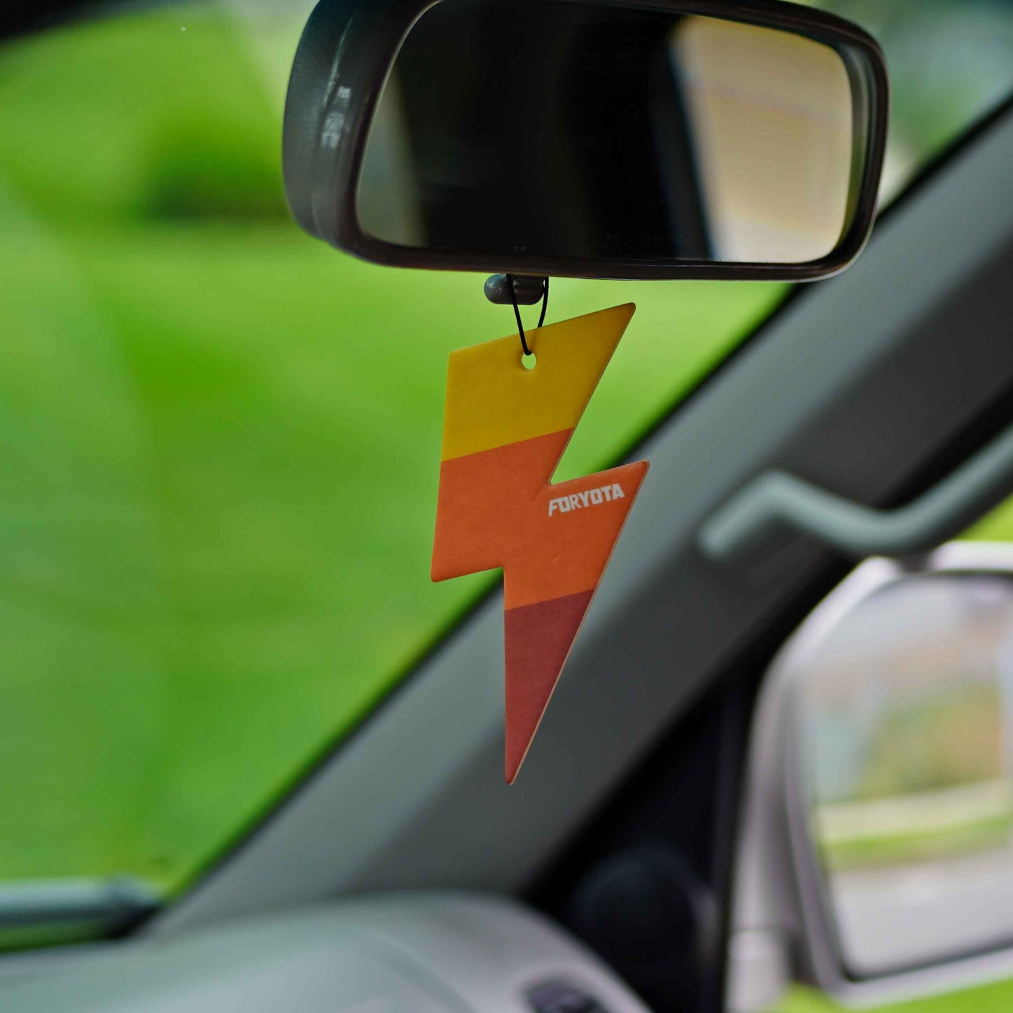 FORYOTA Tri-Color Lightning Bolt Air Freshener