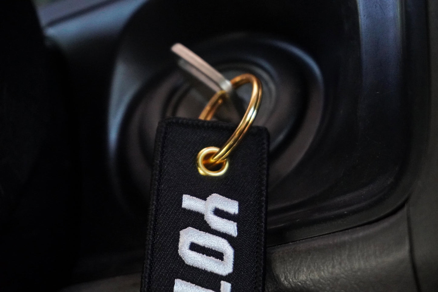 TRD Retro Stripes Keychain for Toyota, Embroidered, YOTA