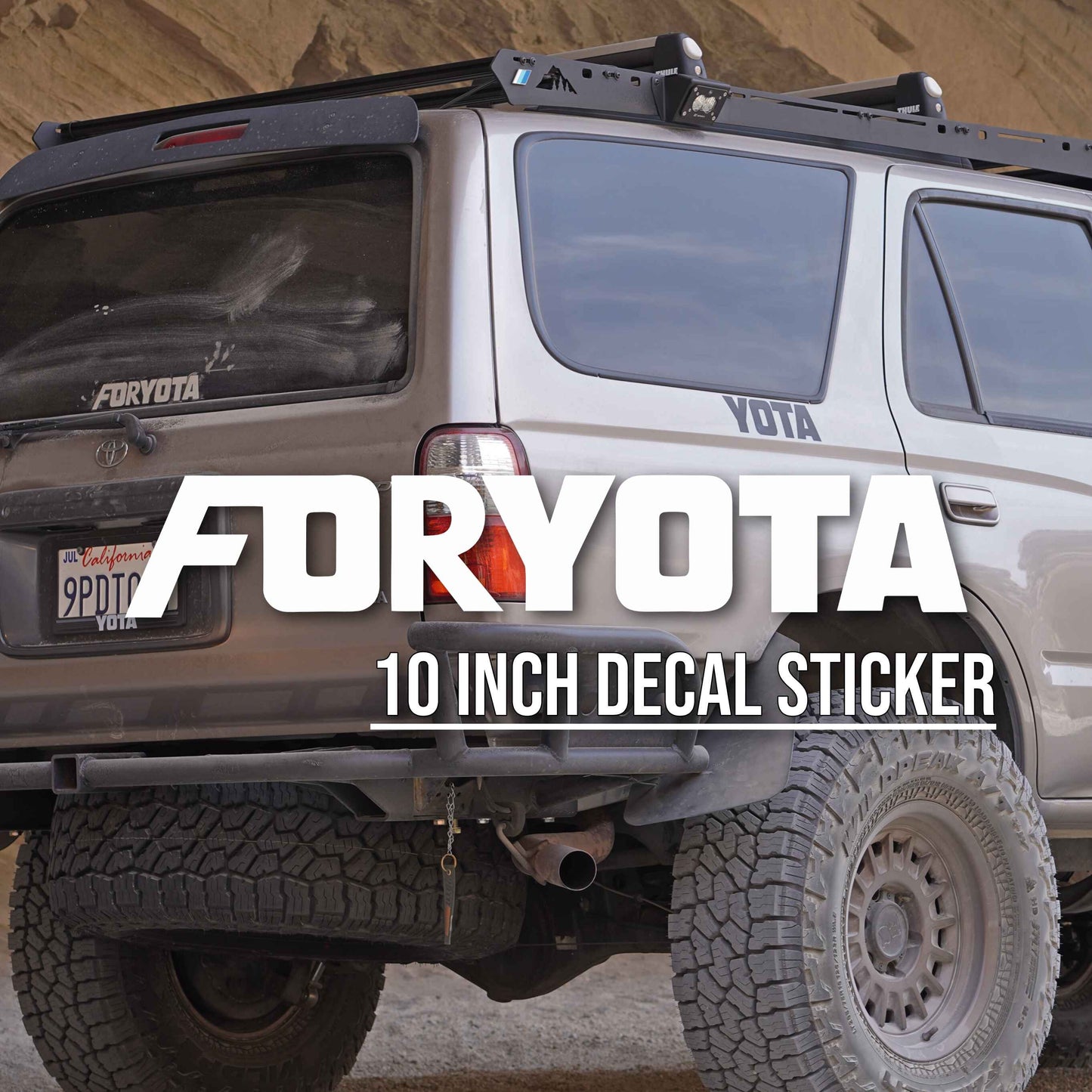 FORYOTA Vinyl Decal Sticker