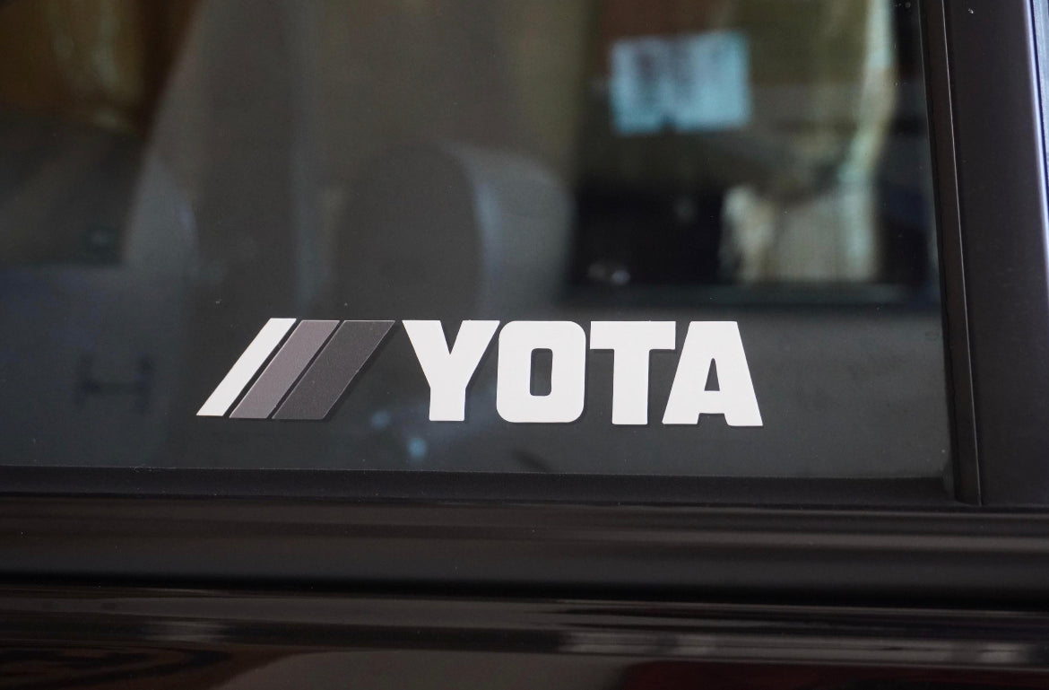 YOTA TRD Stripes Vinyl Decal Sticker for Toyota