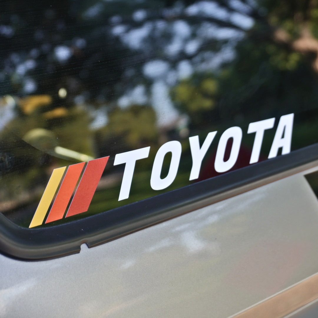 toyota sticker trd window