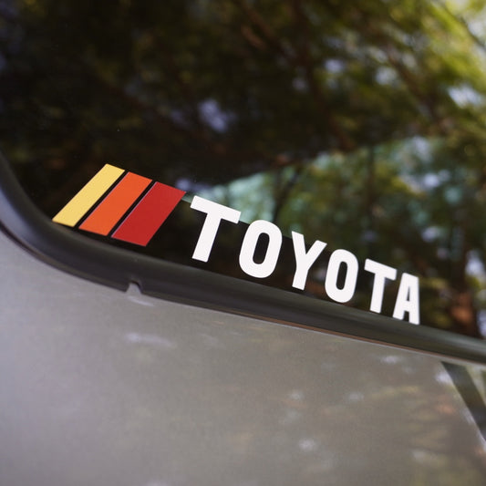 trd sticker window for toyota