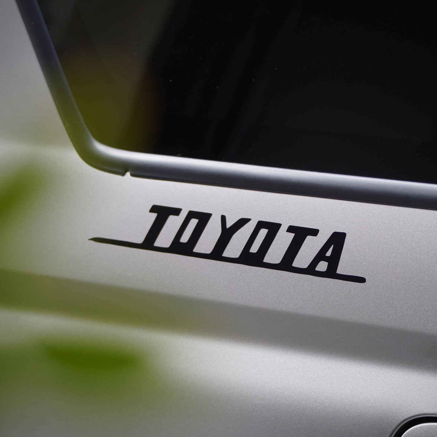 Retro Font Toyota Vinyl Decal Sticker