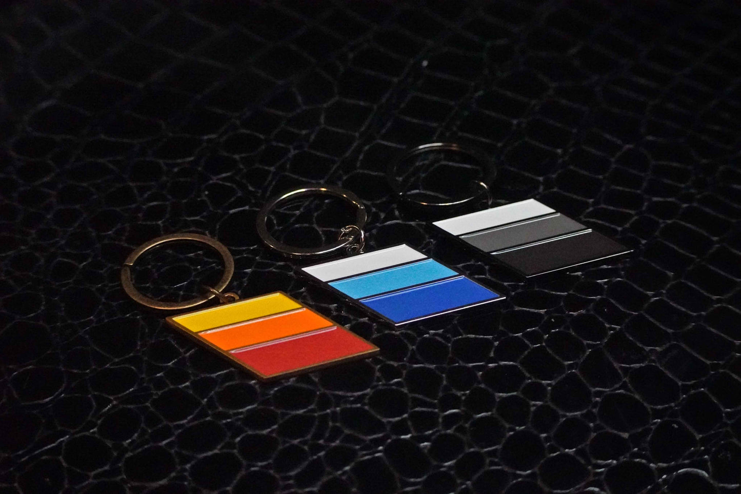 TRD Stripes Keychain Emblems for Toyota