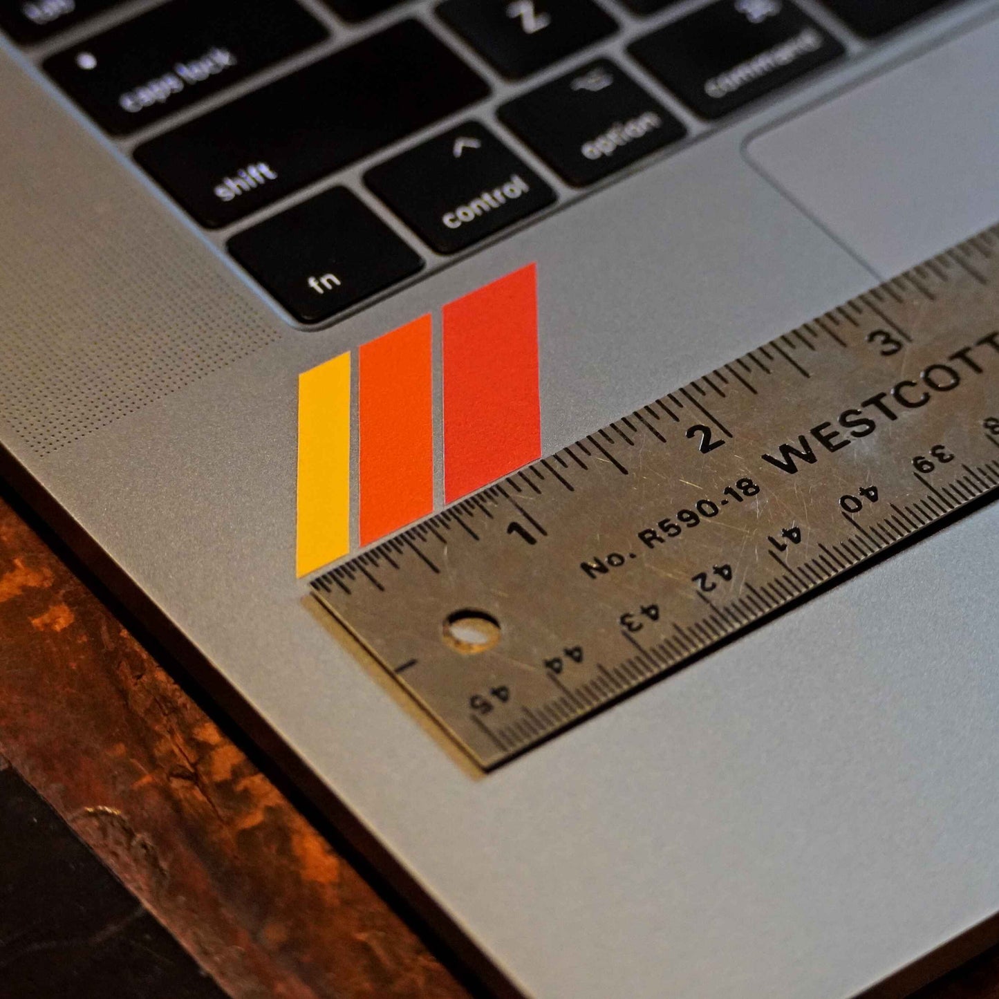 TRD Stripes Laptop Sticker