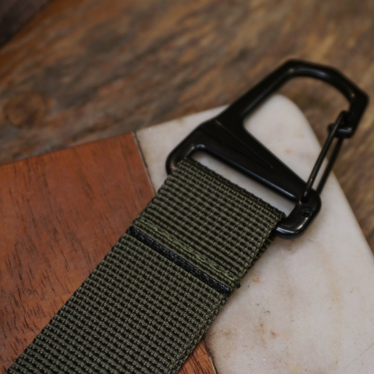 Tactical Carabiner Keychain Strap Lanyard