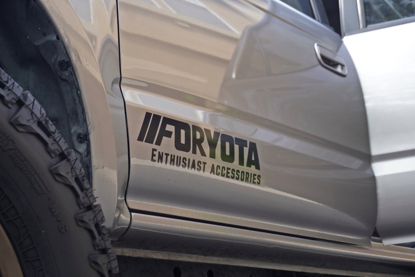 foryota enthusiast accessories vinyl die cut sticker decal