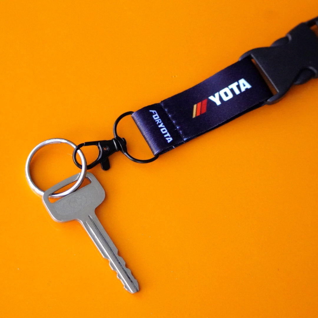 keychain lanyard strap neck keychain for toyota foryota trd stripes