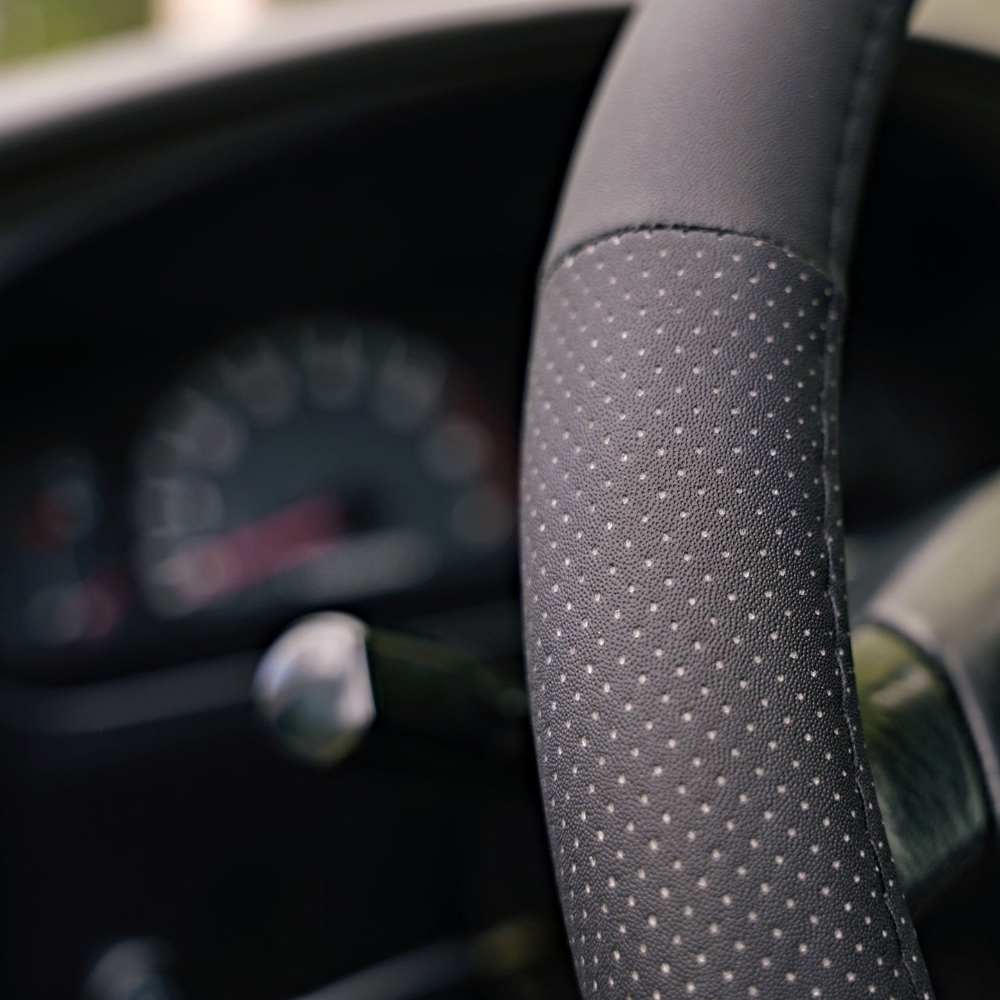 Retro Stripes Steering Wheel Cover for TRD Toyota, 14 1/2 Inch