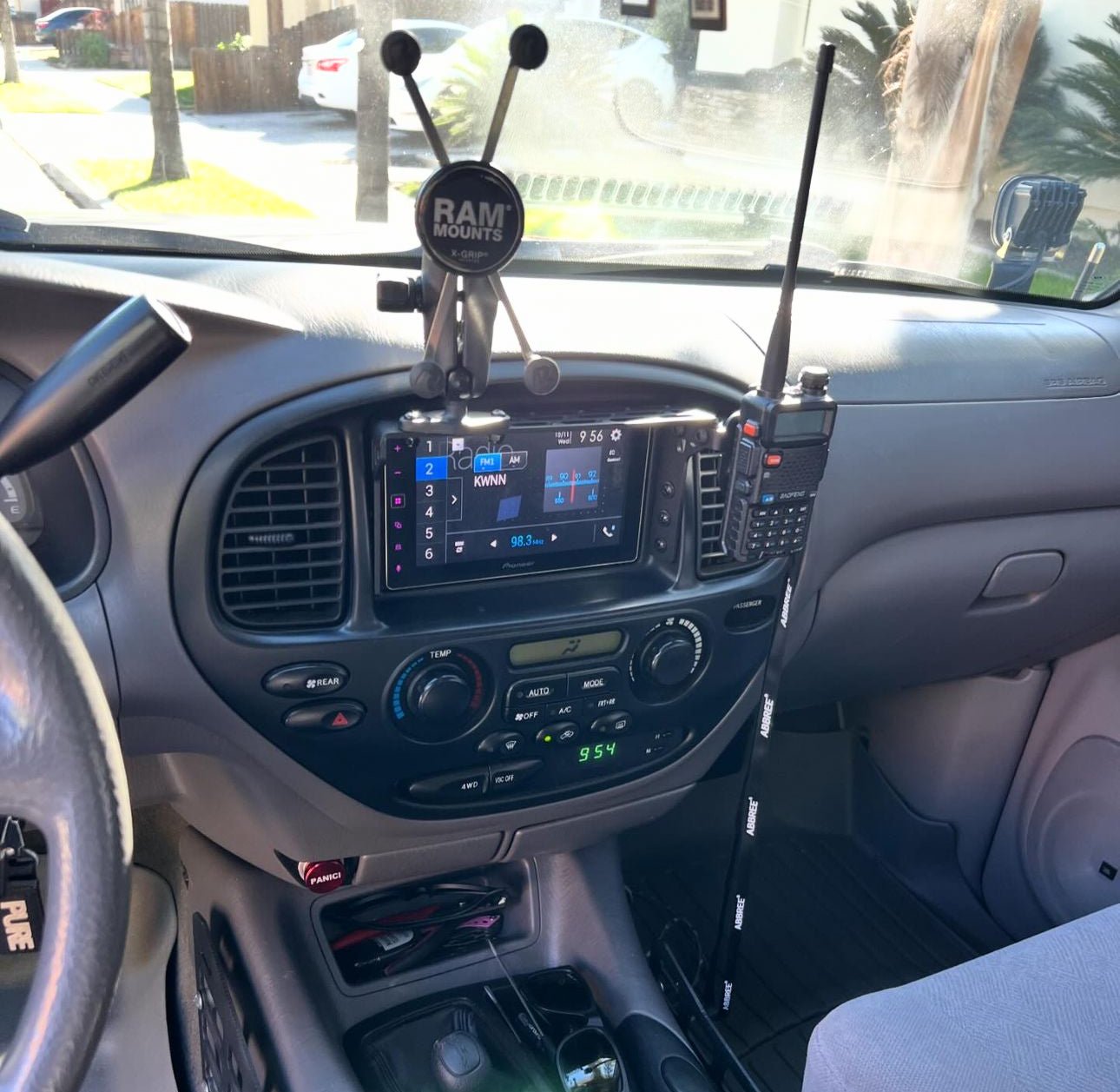 TEQ Offroad 1st Gen Tundra (2000-2006) Center Console Dash Modular Accessory Mount (MAM)