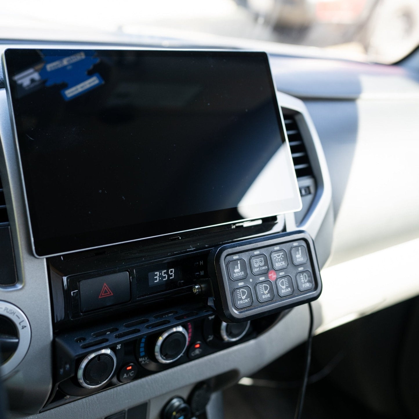 TEQ Offroad 2nd Gen Tacoma (2005-2015) Center Console Modular Accessory Dash Mount (MAM)