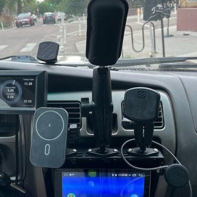 TEQ Offroad 3rd Gen 4Runner Phone Dash Mount | Modular Accessory Mount (MAM) | (1996-2002)