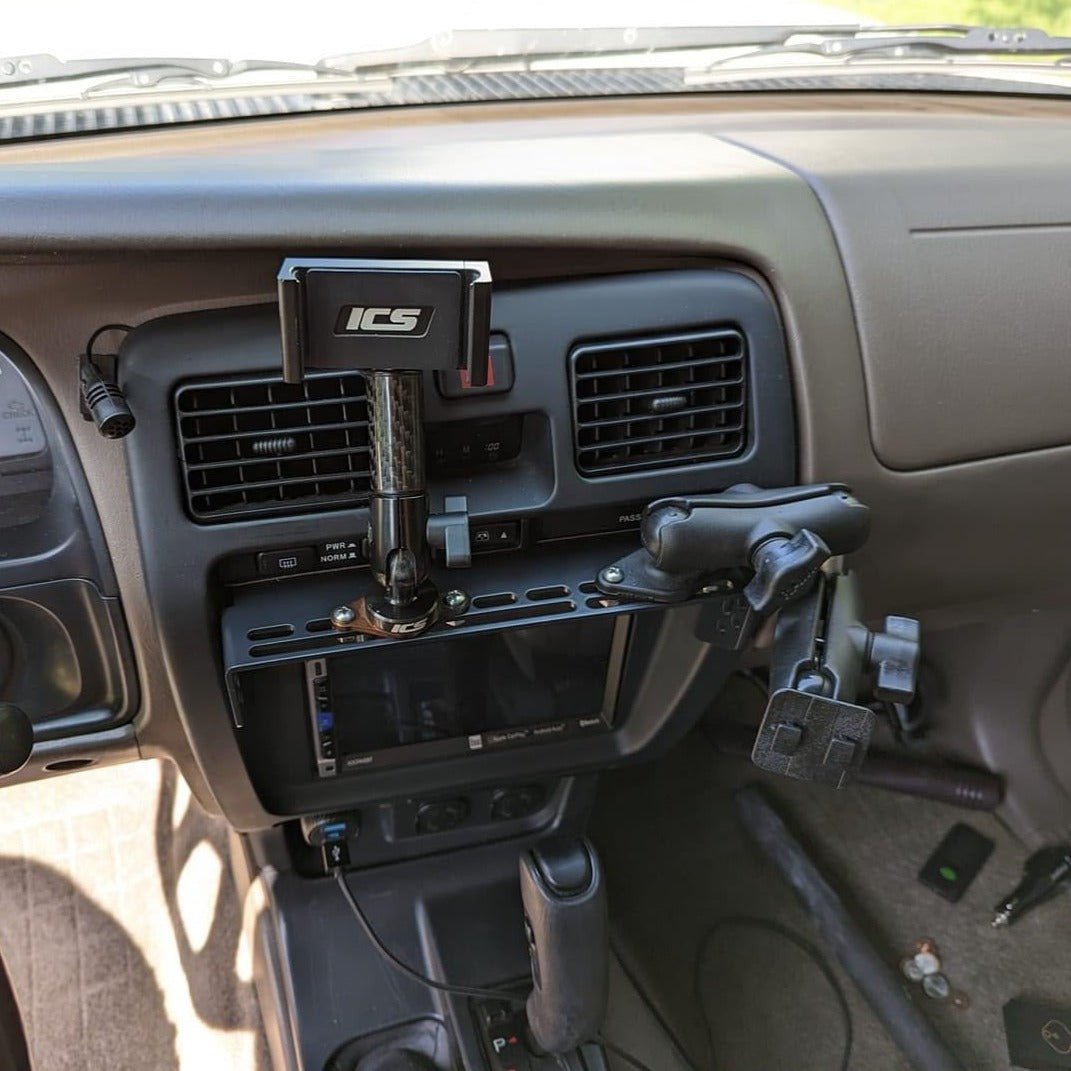 TEQ Offroad 3rd Gen 4Runner Phone Dash Mount | Modular Accessory Mount (MAM) | (1996-2002)