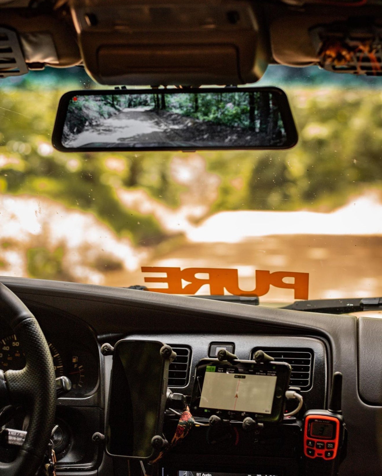 TEQ Offroad 3rd Gen 4Runner Phone Dash Mount | Modular Accessory Mount (MAM) | (1996-2002)