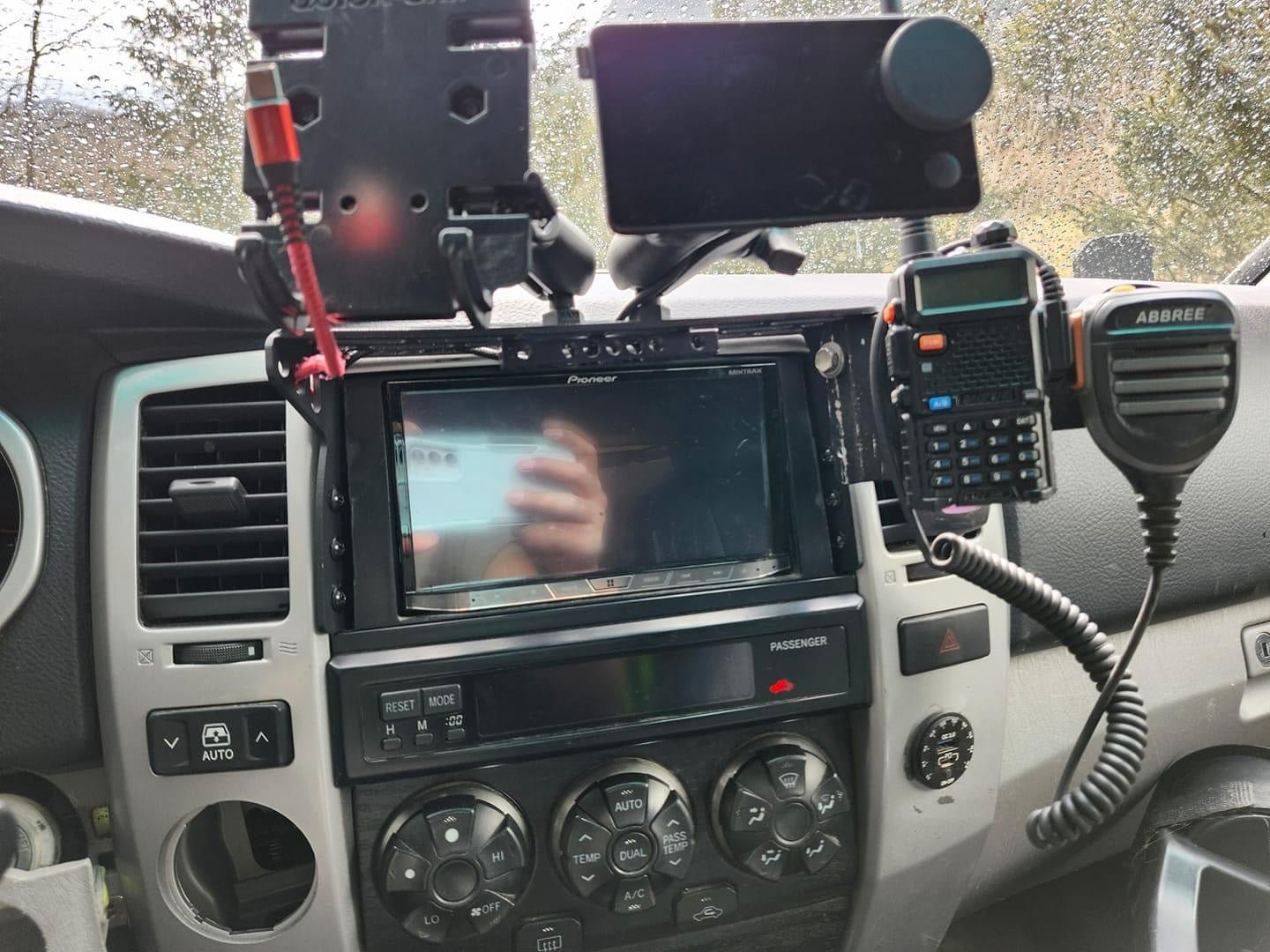 TEQ Offroad 4th Gen 4Runner (2003-2009) Center Console Modular Accessory Dash Mount (MAM)