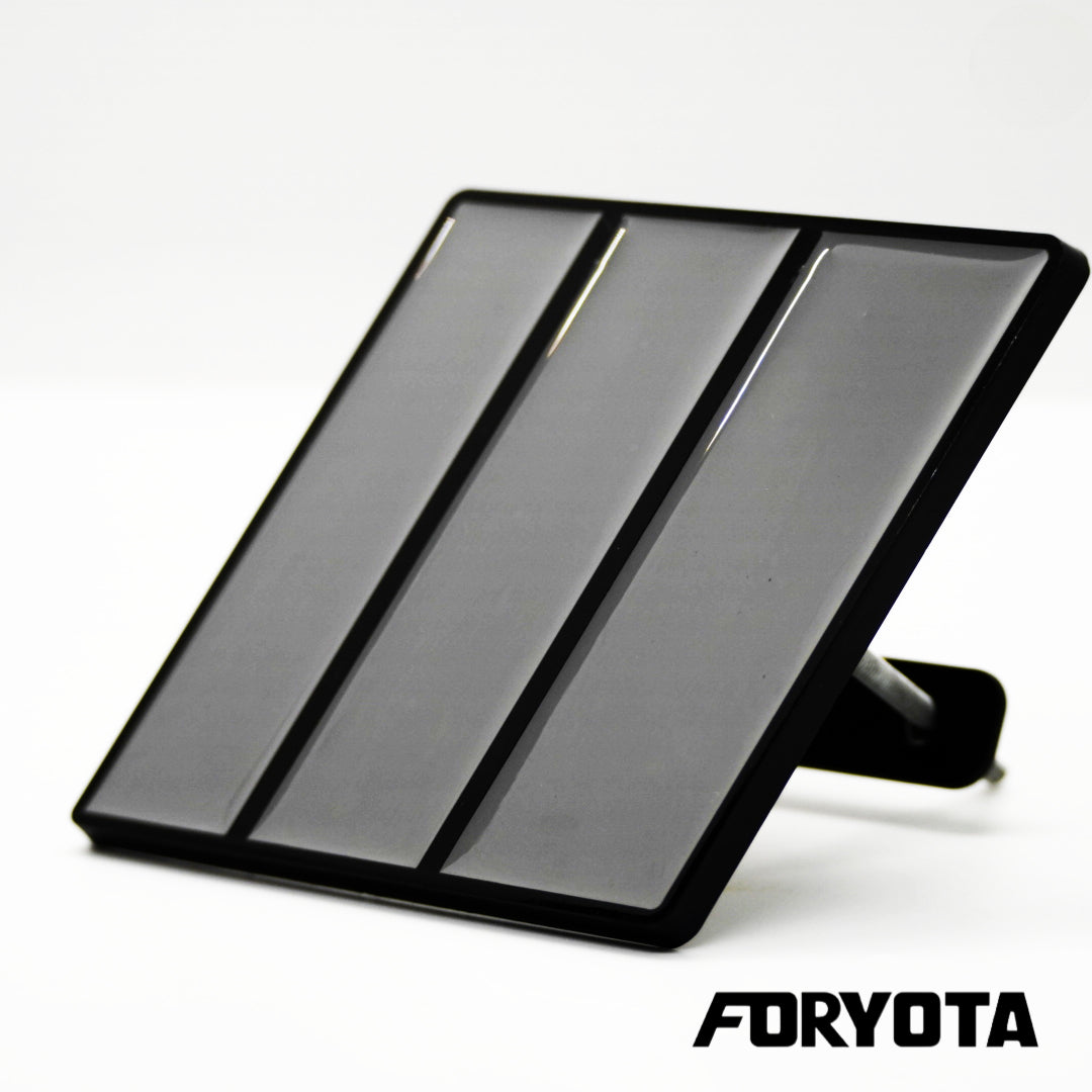 New Gen TRD-Style Retro Stripes Grille Badge for Toyota