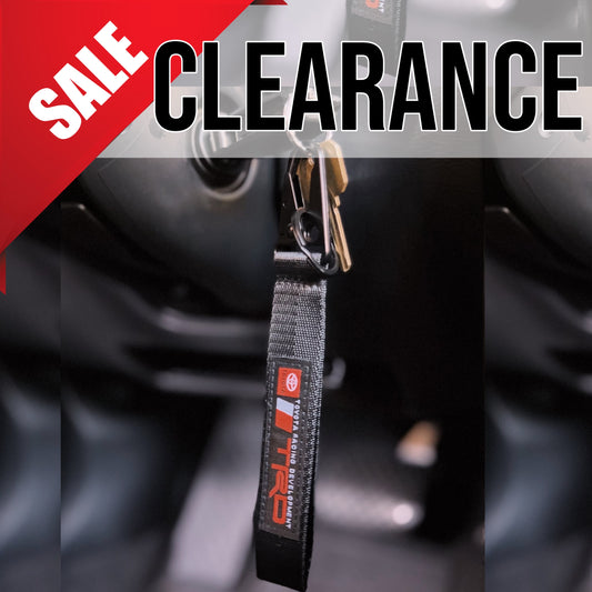 TRD Keychain Lanyard for Toyota, Metal Clip Key Ring Accessory