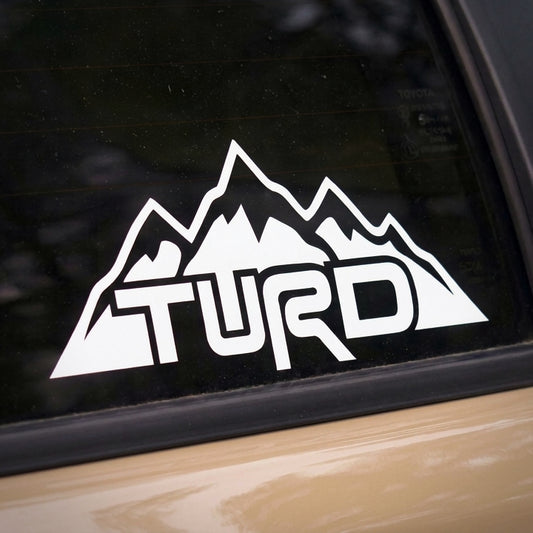 TURD TRD vinyl decal sticker for Toyota TRD